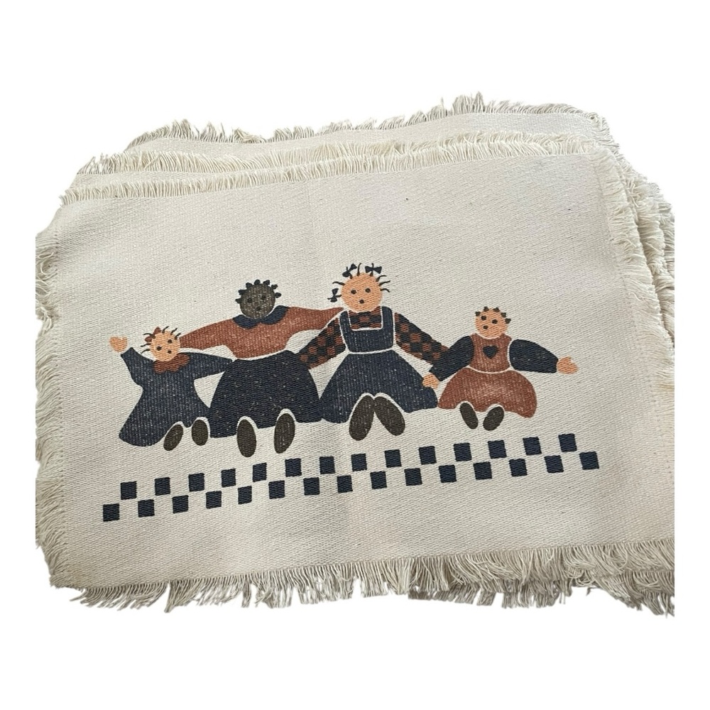 Country Folk Placemats set of 6